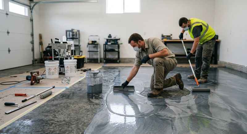 Concrete Epoxy Service in Greensboro, NC