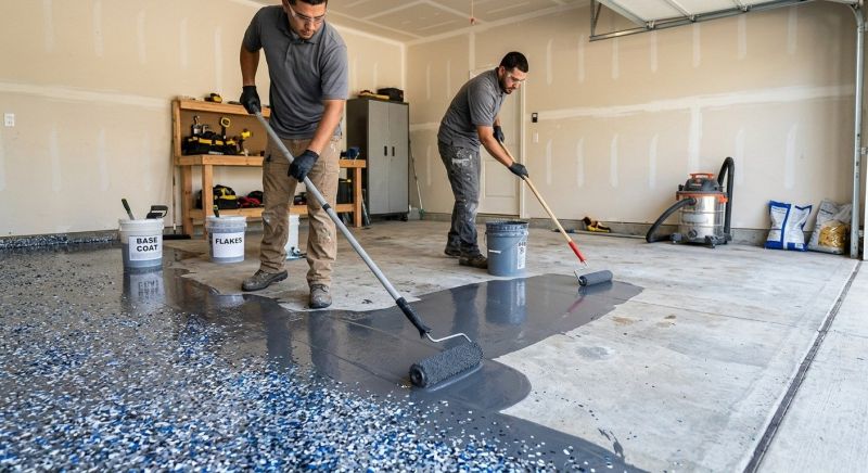 Epoxy Coating Installation in Alexandria, VA