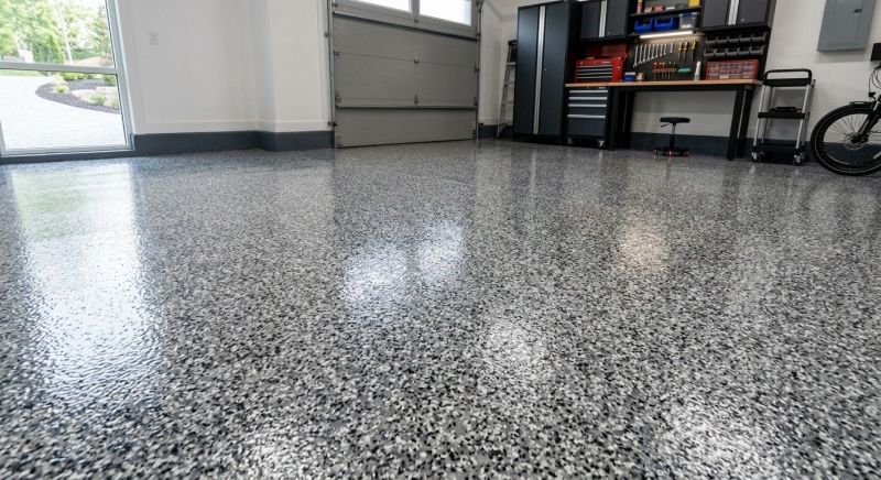 Garage Floor Epoxy Installation in Fairfax, VA