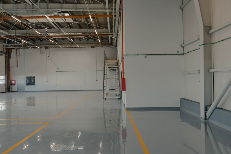 Speckled Garage Floor Painting in Loudoun County, VA